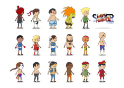 insanelygaming:  Super Street Fighter II Created by Glimy