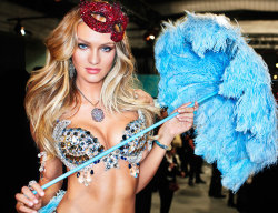 candices-swanepoel:  VS Fashion Show 2012 Backstage, NYC - Photographed