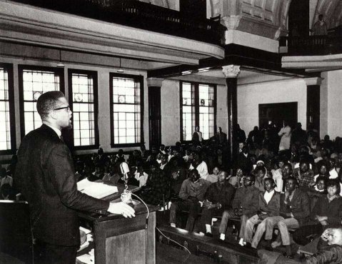 blackourstory:The Audubon Ballroom, NYC, 21 February 1965 If you look closely at the middle photo you can’t help but notice that right beside Brother Malcolm’s bullet-riddled body, holding his head in fact, is an Asian American woman. Who was she