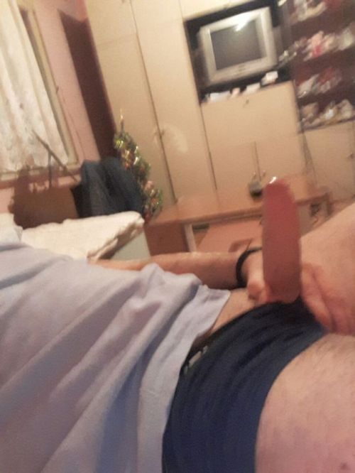 iraqiarabguy:This guy from Macedonia! I haven’t expect that.. But he let me see how strong he is with super thick uncut Dick