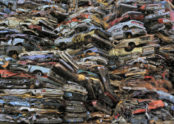 mpdrolet:  Crushed cars #2, Tacoma 2004 from Intolerable Beauty: