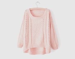 byu-bun:  pink sweater from rosewholesale | click for more cute
