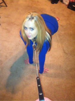 mistresssonjablue:  By this evening she will be use to crawling