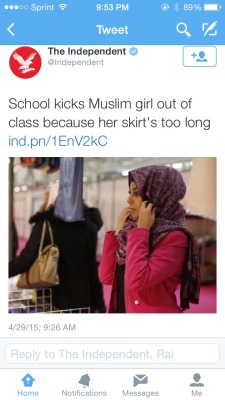 onlyblackgirl:  justyouraveragedesi:  You can’t wear skirts