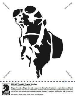 xombiedirge:  Dark Horse Comics Pumpkin Carving Stencils