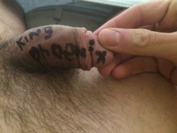 phnxsvg:  hahaha tiny dicked little fag can’t even fit my name