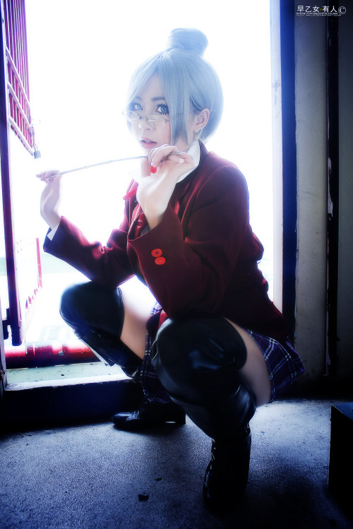 cosplayandanimes:  Meiko Shiraki - Kangoku Gakuen (Prison School) source 