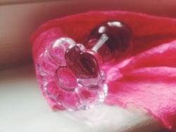 dirty–diary:  i bought the prettiest little plug today