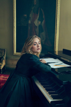 senyahearts:  Adele by Annie Leibovitz in “The Voice” for