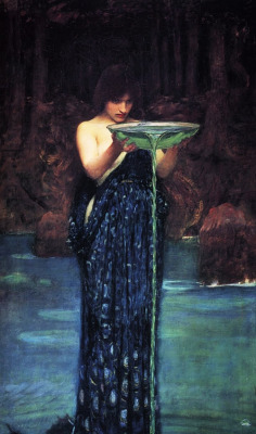  Circe Invidiosa by John William Waterhouse (1892)  This is