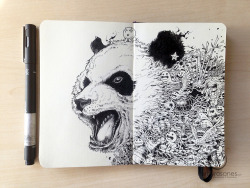 escapekit:  Moleskine Doodles Philippines-based illustrator Kerby