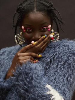 bodyfluids:  Maddie Seisay in “Prom Queen” for Please Fall/Winter