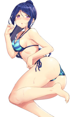 sieben002:  matsuura kanan (love live! and love live! sunshine!!)