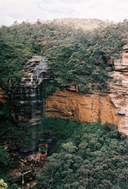 fourteen:  One of the many falls in the Blue Mountains by La
