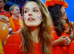 worldcup2014girls:  Netherlands won’t be the new World Cup