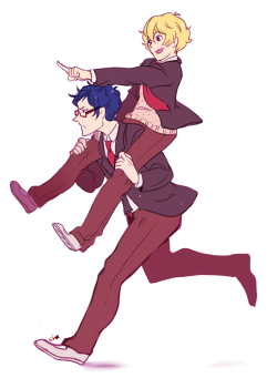 timesmemoir:  THE DUO HAS BEEN UNITED please make rei’s life