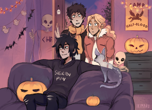 that one friend who’s very into halloween as soon as october