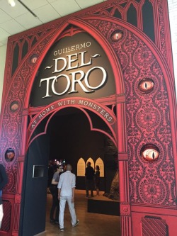mygreatadventurehasbegun:Went to the Guillermo de Toro Exhibit