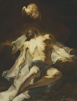 ars-videndi: Giuseppe Bazzani (Mantua 1690-1769), Christ mourned