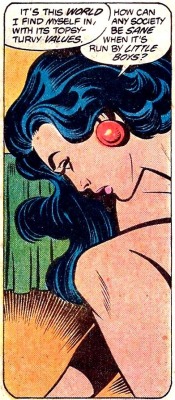 scarlettshazam:  Panel from Wonder Woman #279, May 1981 Diana