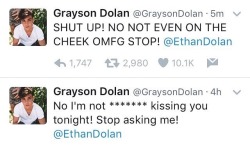 dolantwinsupdate:  That’s funny Grayson, considering it’s