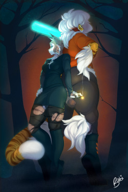 buxbi: Drew this a while back!NitW themed pic featuring @kollerss-arts