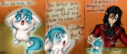 spectralpony:  O^O; *flails* Grave mistake, Ukiko! Run while