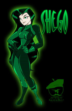 mdfive:  A nice collection of Shego drawings done by @graphicbrat