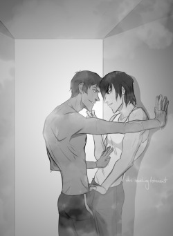 thesearchingastronaut: this happened as well. Olympic AU - Klance