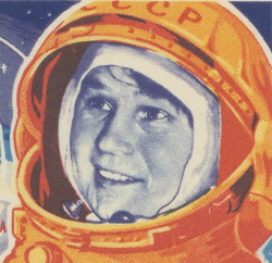 jellobiafrasays:  valentina tereshkova (detail) (vostok 6 stamp,
