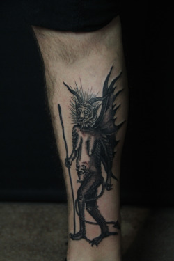 clovenhoov:  bjptattoos:  “The Devil on a Walk,”