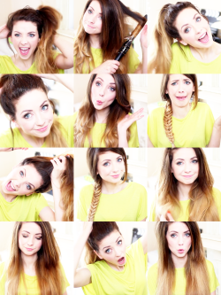 :   Zoella | How To: My Quick and Easy Hairstyles           