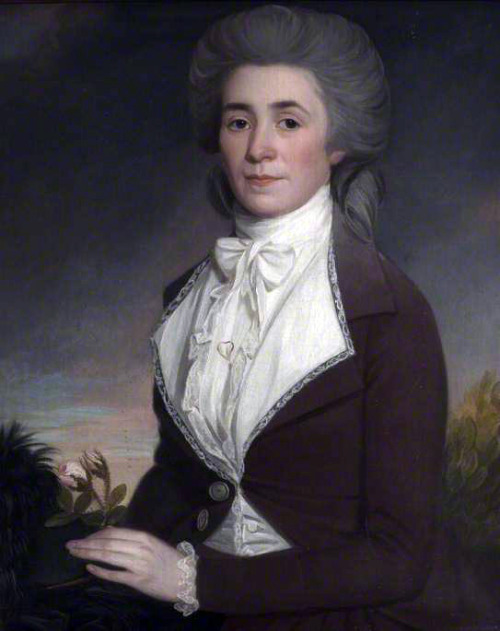 history-of-fashion:  ab. 1786 William Payne - Sarah Webb(Victoria