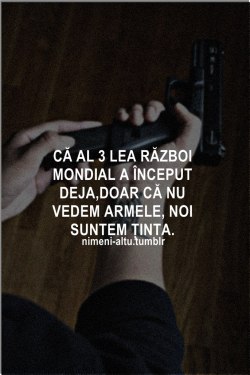 nimeni-altu:  Deliric 1. 