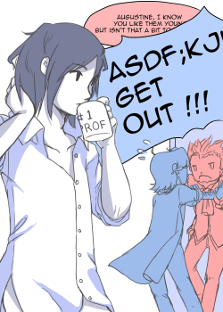 cyanwithoutaplan:  Lysandre walks in on the morning after aka