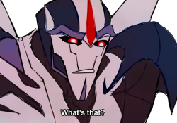 conjunxendura:  kill him starscream (redraw of this) 