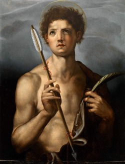 Circle of Andrea del Sarto Saint Sebastian (early 16th century)