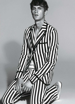 justdropithere:  Mathias Lauridsen by Mert & Marcus - Gucci,