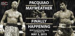 texastheempire:  Floyd Mayweather vs Manny Pacquiao is On!!!