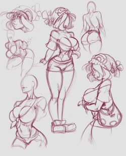 taboolicious:  just some doodles I did early today, for no reason