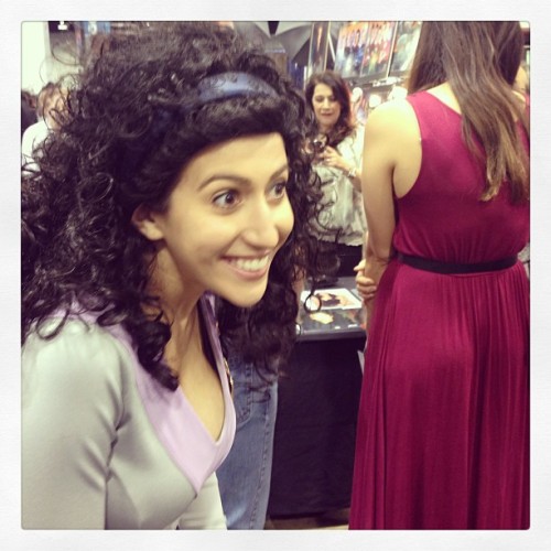 #superexcite #supercreep #marinasirtis #troi #prettysuregirlinredissummerglaumayyyybebutprobably (at WonderCon 2013)