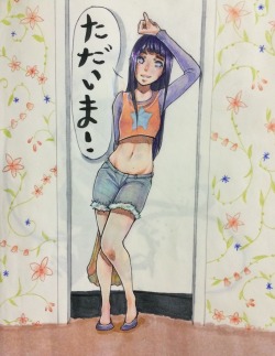 ameb-amoeba:  Casual Hinata  ameb-amoeba | amoeba-arts  