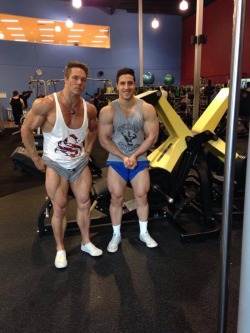 Aaron Curtis & Billy Abougelis - Great legs on the both of