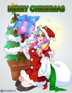 ragawa:  picartotv:  We wish all of you a merry Christmas <3