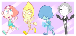 jankybones:  The Pearl Squad!Feel free to use as icons if you