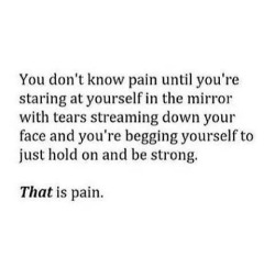 neuroticdream:  Pain. on We Heart It.