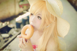 cosplay-soul:  Oshino Shinobu | Nisemonogatari 