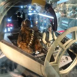 Han Solo and Chewbacca #Starwars #stgcc #toycollection #toyconvention