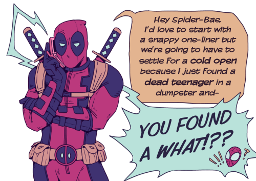 the-stove-is-on-fire:Deadpool: It’s a teenage boy with black