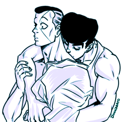 dinnikeato:You guys haven’t had a josuyasu doodle in a while